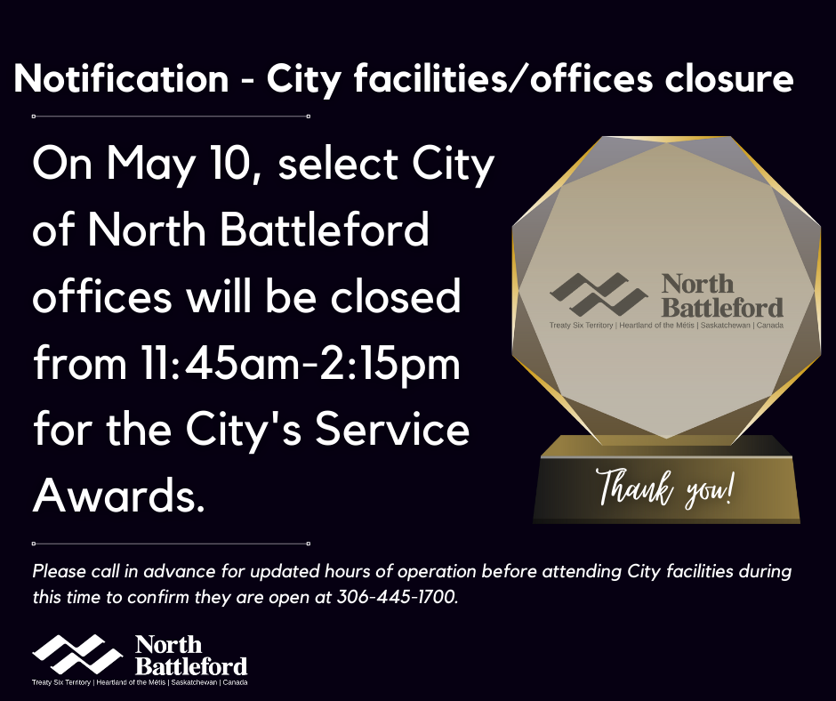 Image of City facilities/offices closures on May 10, 2023