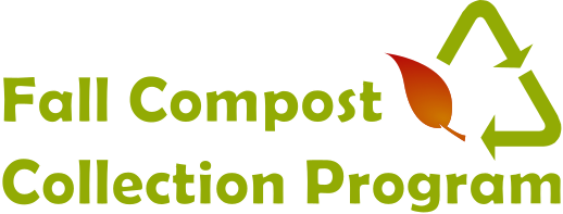 Logo for the Fall Compost Collection Program