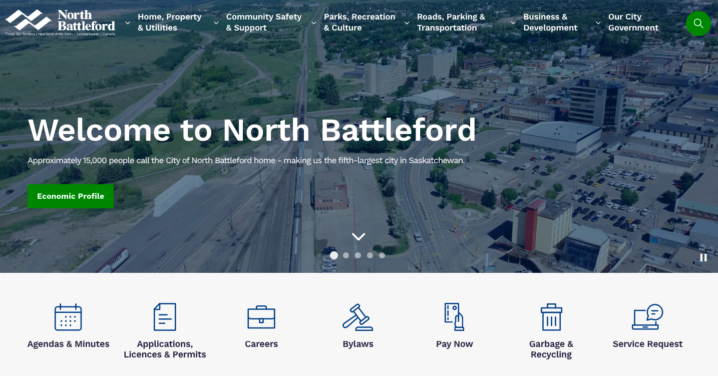 Image of City of North Battleford launches new website